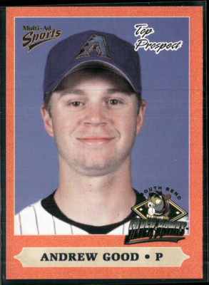 Andrew Good 2000 Midwest League Top Prospects Set