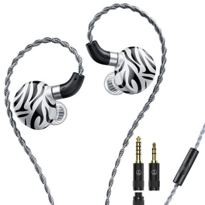 TRN White Tiger 2DD + 1Planar In-Ear Headphone