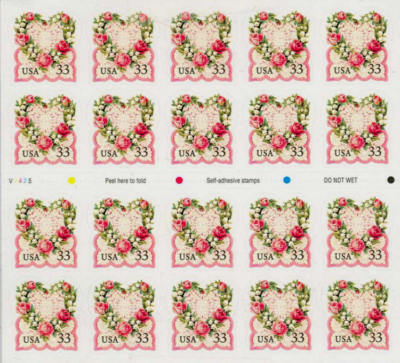 1999 33c Victorian-Love, Booklet of 20 Scott 3274 Mint F/VF NH | eBay