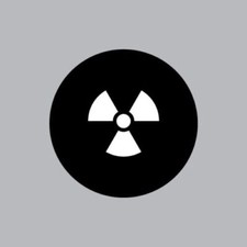 Radioactive - Mac Apple Logo Cover Laptop Vinyl Decal Sticker Macbook Unique