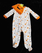 Halloween Carters Infant Spooky Friends Footed Sleeper SIZE 6 or 9 Months NEW 
