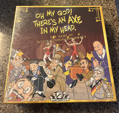 Oh My God! There's An Axe in My Head Game of International Diplomacy Board Game