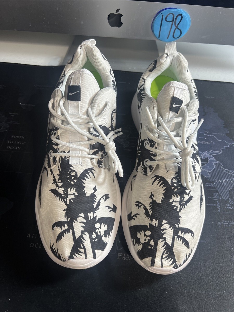 NIKE ローシラン パームツリー柄 NIKE WoMeNS ROSHE RUN PALM TREE Sz US 8.5 511882-118 White 2012 | eBay