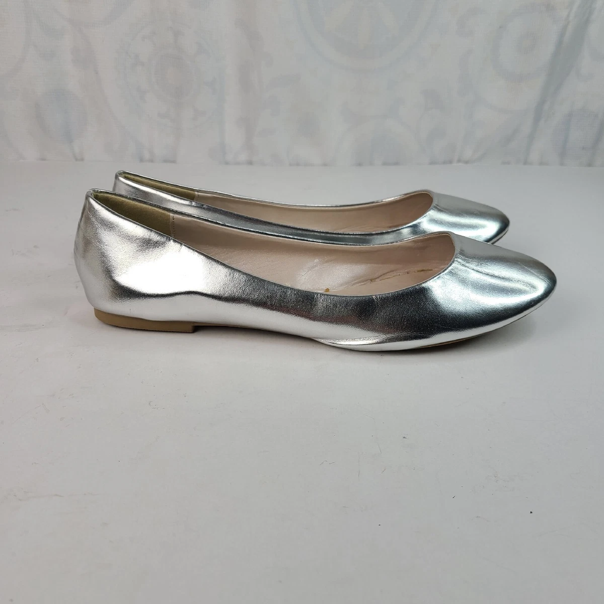 David's bridal hotsell silver flats