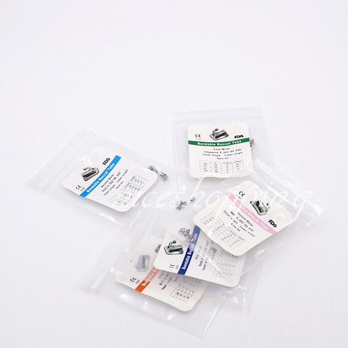 1 Confezione Dentale 1°/2° Tubo Buccale MBT/Roth/Edgewise 022/018 Bondable Non-con - Foto 7 di 102