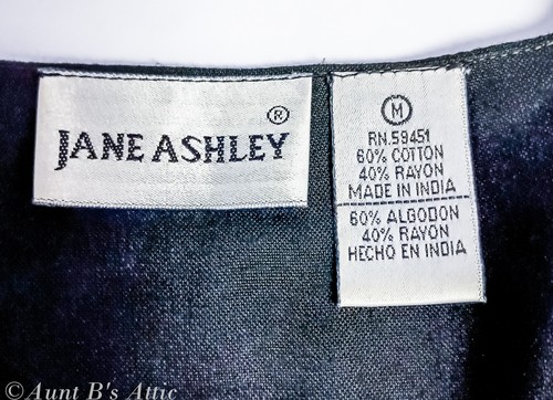 Vest Ladies Vtg 90's Jane Ashley Full Back Beaded Tapestry Button Front Vest Md - Picture 6 of 6