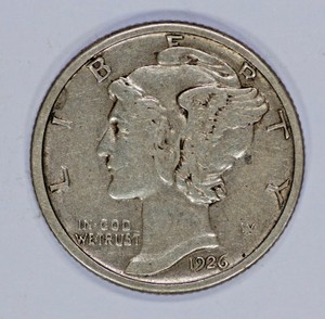 1931 10c Mercury Silver Dime US Coin Average Circulated