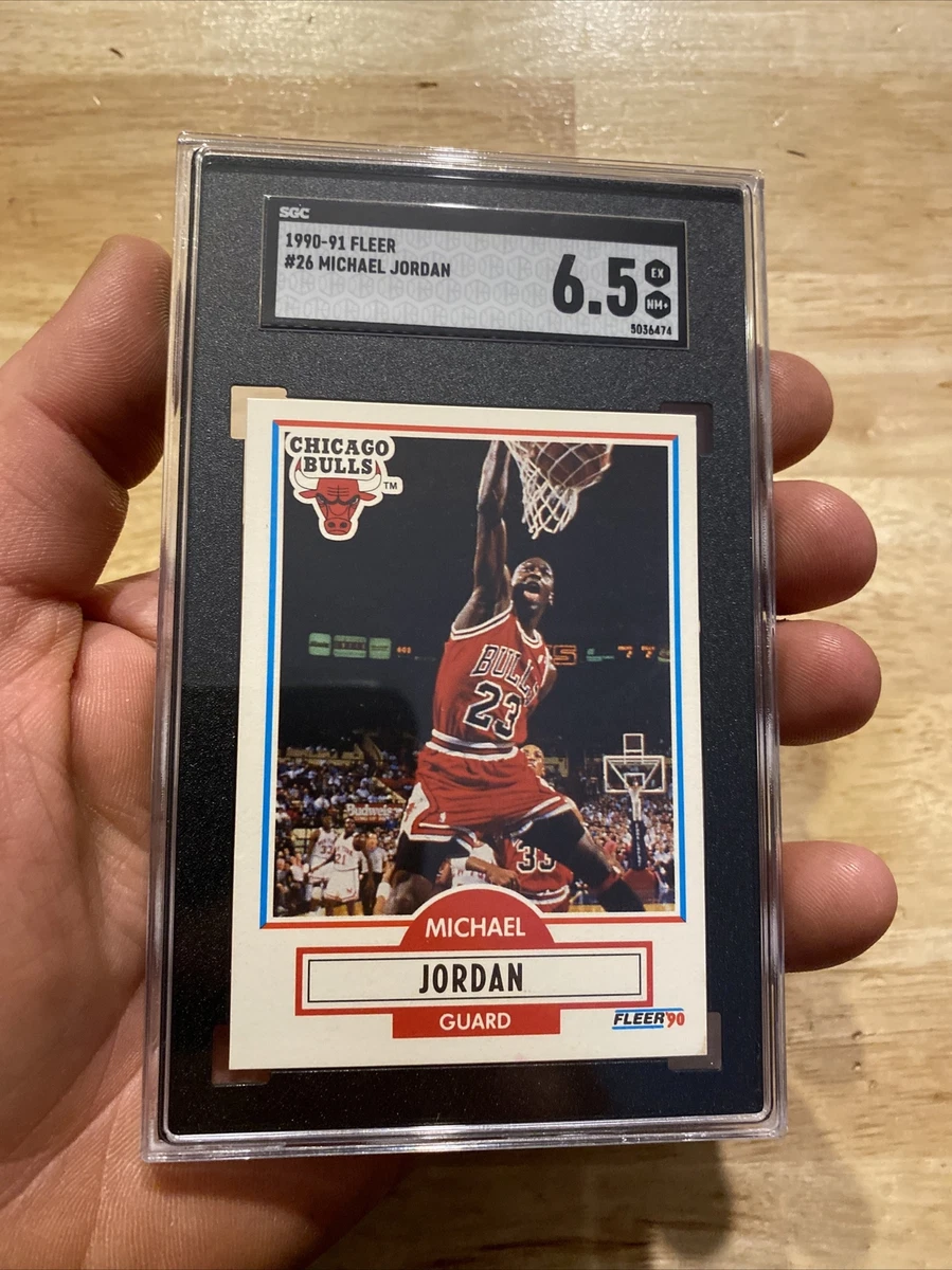 Fleer Michael Jordan 6,5 градуированные баскетбольные спортивные