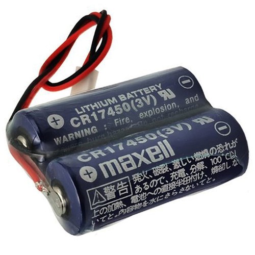 per Mazak 2CR17450 Batteria CR17450-2WK27/D80UB0170 3V 2*CR17450 Batteria - Foto 1 di 7