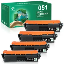 051 Black High Yield Toner For Canon Cartridge ImageCLASS MF267dw LBP162dw Lot