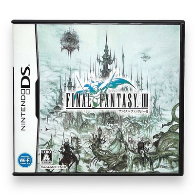 Final Fantasy Ⅲ 3 Nintendo DS Square Enix Japanese Version