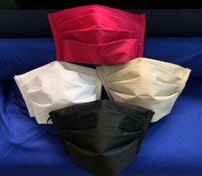 4 Pack 100 Cotton Double Layer Twill Washable Face Masks Made In USA