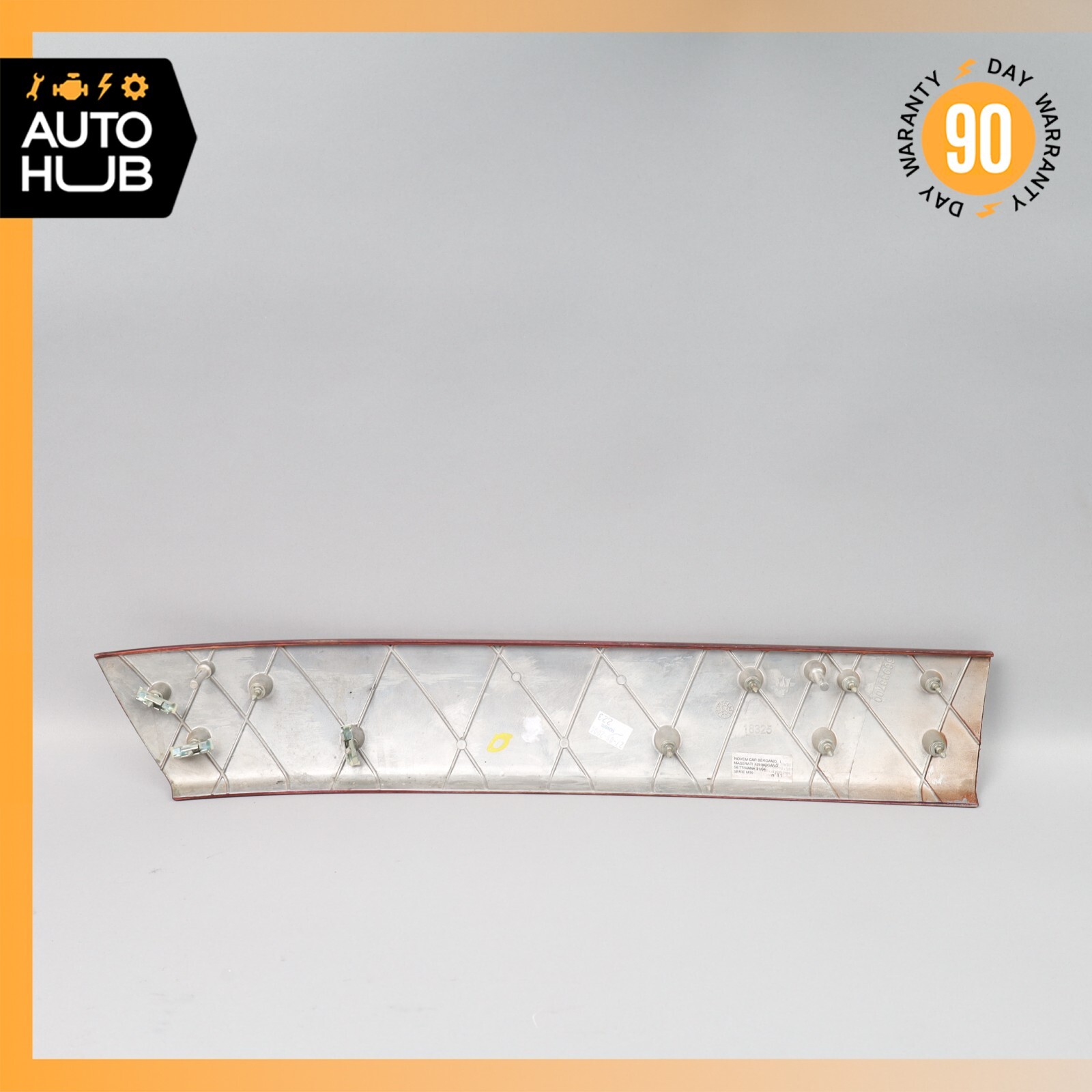 03-13 Maserati Quattroporte M139 Front Left Side Door Panel Trim Panel Wood OEM