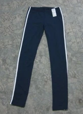 Juniors' SO Side Stripe Leggings Navy - Small (fits XSmall) *Brand New with tag
