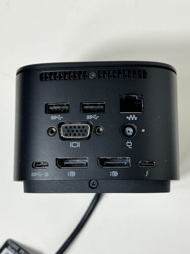 HP G2 Dock Thunderbolt 120W Docking Station Port Replicator USB-C w/Charger A ++ - Picture 2 of 5