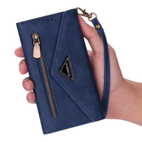 For iPhone 11 12 Pro Max XR 6S 7 8 SE Wallet Card Holder Flip Leather Case Cover - Picture 19 of 43
