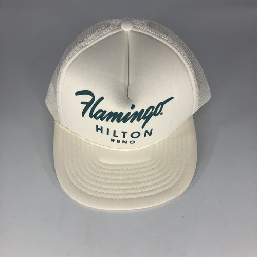 Vintage FLAMINGO HILTON Mesh Foam Trucker Snap Back Hat Reno Nevada 1990s 1980s - Bild 3 von 12