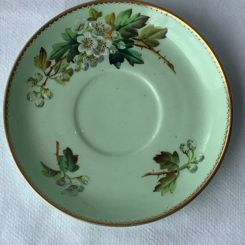 George Jones Crescent China Demitasse Cup & Saucer - Blossom Design - Picture 6 of 10