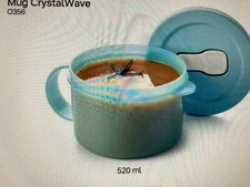 " nouvelle couleur " MUG  CRYSTALWAVE 520 ML TUPPERWARE NEUF