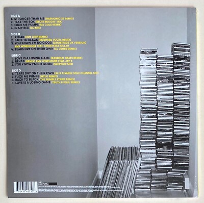 AMY WINEHOUSE * REMIXES * RSD 2021 LIMITED 2x VINYL LP * BN