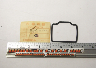 NOS HONDA CA175 NEW CARBURETOR FLOAT BOWL GASKET WASHER 16129-268