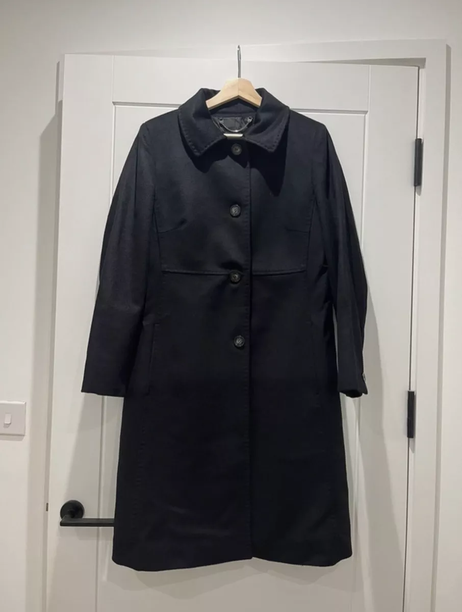Max mara weekend black cheap coat