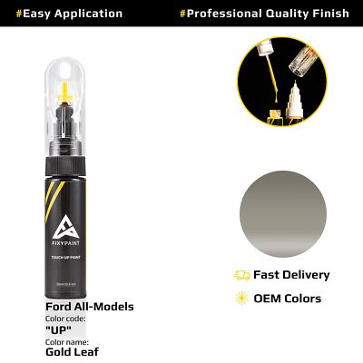 Touch up Paint for Ford Code: UP Gold Leaf OEM Exact Color Match