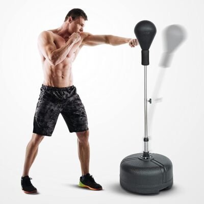 POWRX Punching Ball - Punching Bag - Perfect for Fitness & Training