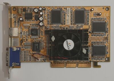 Leadtek Winfast LRI 2840 AGP Grafikkarte (nvidia GeForce2 GTS, 32MB DDR, retro)