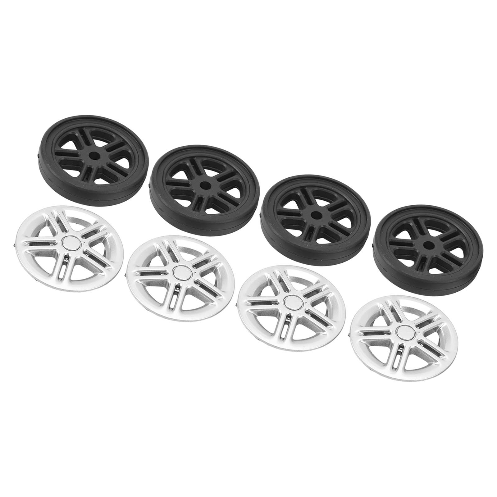 4Pcs Luggage Swivel Wheels Lightweight Flame Retardant Heat Insulation ...
