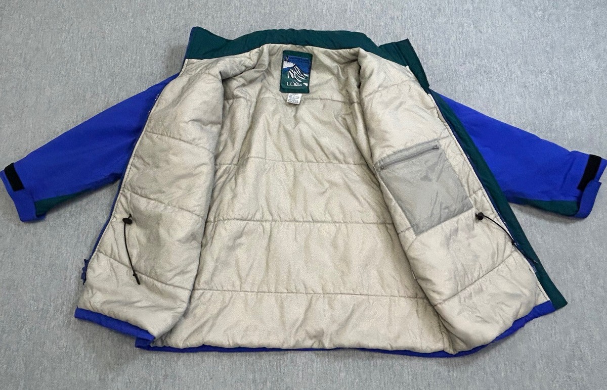 VTG LL Bean North Col Jacket Women Extra Large Blue 80s 90s VTG LL Bean North Col Jacket Women Extra Large Blue 80s 90s