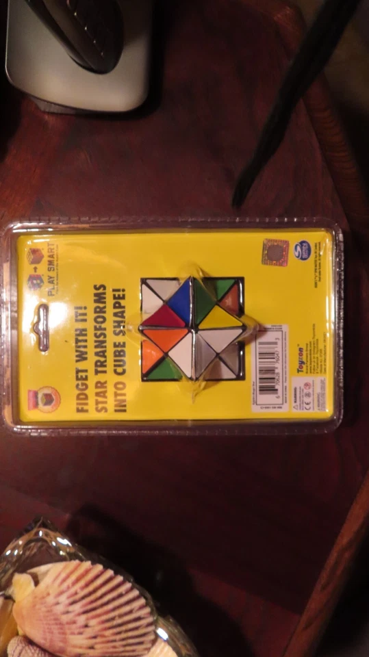 Rubiks Cube Magic Star Puzzle Solving Mind Game Brain Teaser Fidget Toy NEW - Image 4 of 4