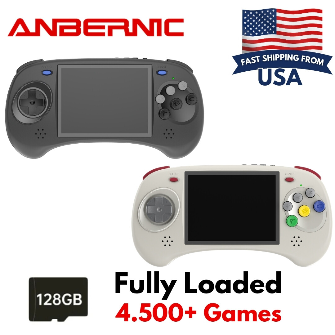 【美品】 ANBERNIC RG ARC-D ANBERNIC RG ARC D Retro Handheld Game Console 4.0 IPS Touch Screen
