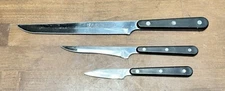 Lot of 3 J.A. Henckels International Ever Sharp Pro Japan Knifes carving paring