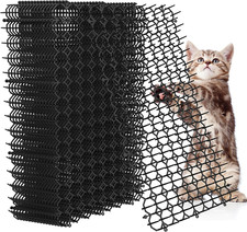 16 X 8 Inch Scat Mat for Cats, 10 Pack Cat Scat Mat with Spikes - Deterrent Mat
