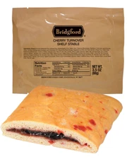 Bridgford Cherry Turnover - MRE Survival Food Storage Ready To Eat Meals 3 pack