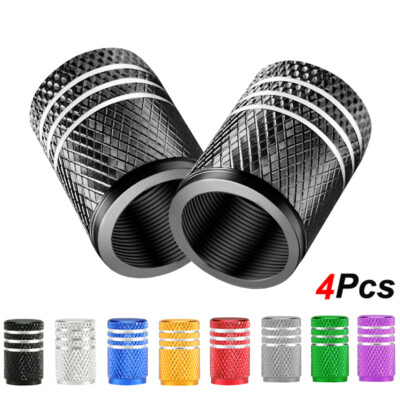 4pcs Crown Car Tire Valve Caps Tyre Valve Stem Cover Air Dust Wheel Rim Cap ABS - Foto 4