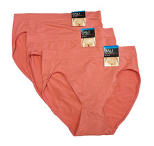 Bali One Smooth U Hi Cut Brief Panty 2XL Size 9 2362 NWT 3 Pack Underwear