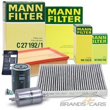 MANN-FILTER INSPEKTIONSPAKET FILTERSATZ B FÜR AUDI A4 B6 B7 8H CABRIO 1.8 02-09
