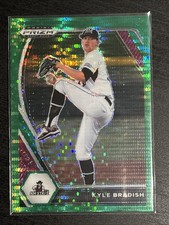 Kyle Bradish (RC) - 2021 Panini Prizm Draft Picks #PDP194 Green Pulsar Prizm O's
