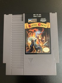 NES Nintendo Battle Chess Original CIB