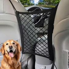 Dog Car Net Barrier for SUV  Truck   Stretchable Dog Net for Car, Pet Bar
