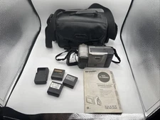 Sharp Viewcam VL-E62OU Handheld LCD Screen Video Camera Silver -