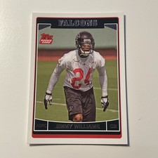 2006 Topps Football Jimmy Williams Atlanta Falcons RC Rookie Card #345. rookie card picture