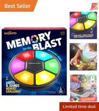 Memory Game for Kids Plastic Handheld Travel Light  Sound Brain Teaser