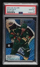 2021-22 Upper Deck Allure Blue Line 4/35 Kevin Fiala #79 PSA 10 GEM MT n0c