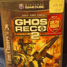 Ubisoft Tom Clancy's Ghost Recon 2 Nintendo GameCube NTSC-U/C T w/ Case Manual