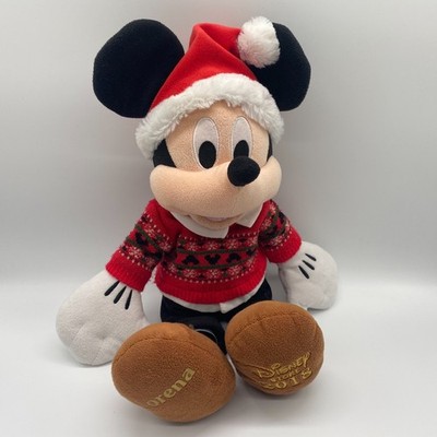 Disney Store Mickey Mouse Weihnachten 2018 Plüschtier Kuscheltier Holiday 30cm