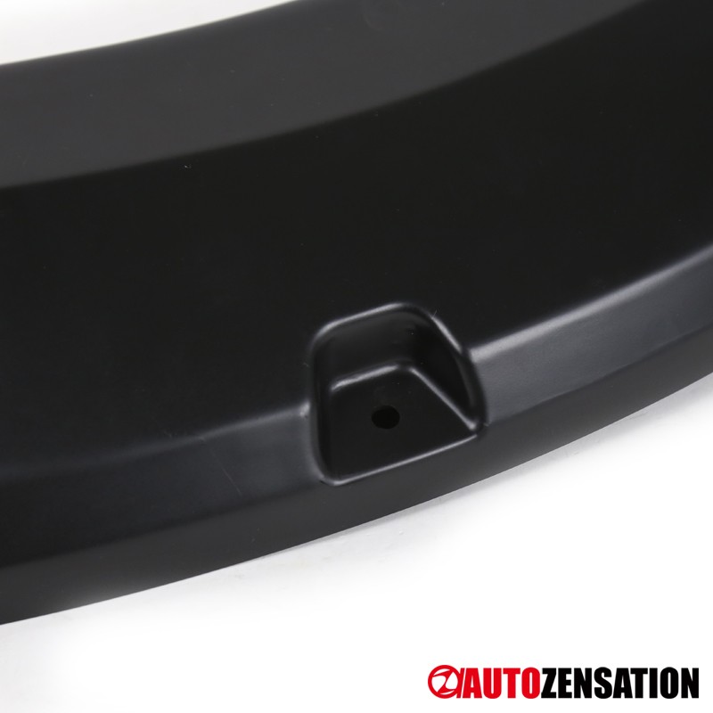Transmotor Pocket Rivet Fender Flares Replacement For 09-14 Ford F-150 – Textured Black