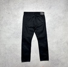 Vivienne Westwood X Lee Luxury Black Denim Jeans Big Logo